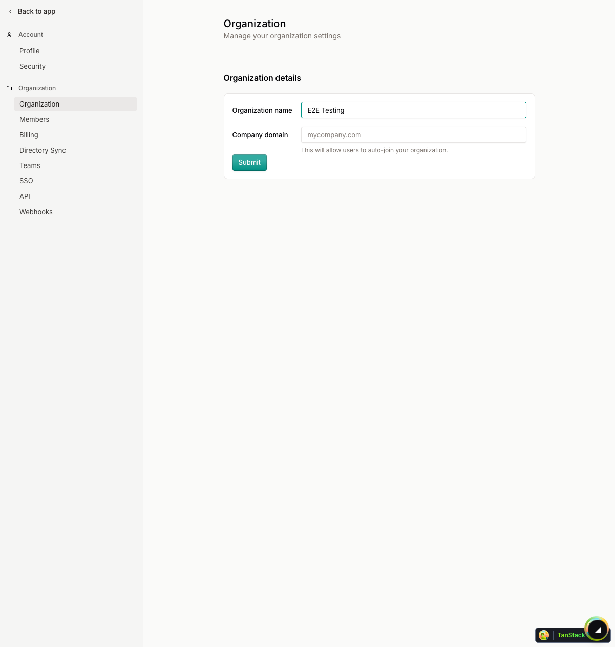 org-settings