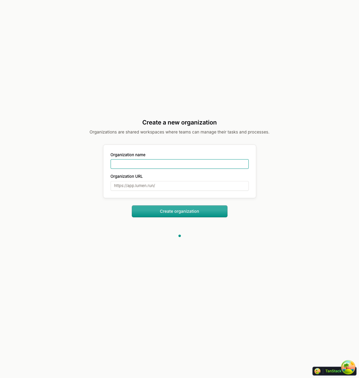 create-organization